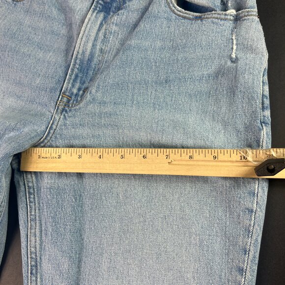Abercrombie Fitch Jeans Womens 28x30* Vintage Flare High Rise Blue Denim Tag 28S - Picture 14 of 16